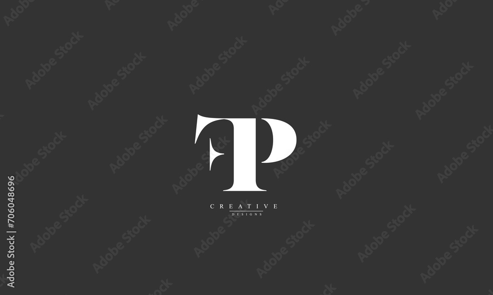 Alphabet letters Initials Monogram logo FP PF F P Alphabet letters Initials Monogram logo FP PF F P