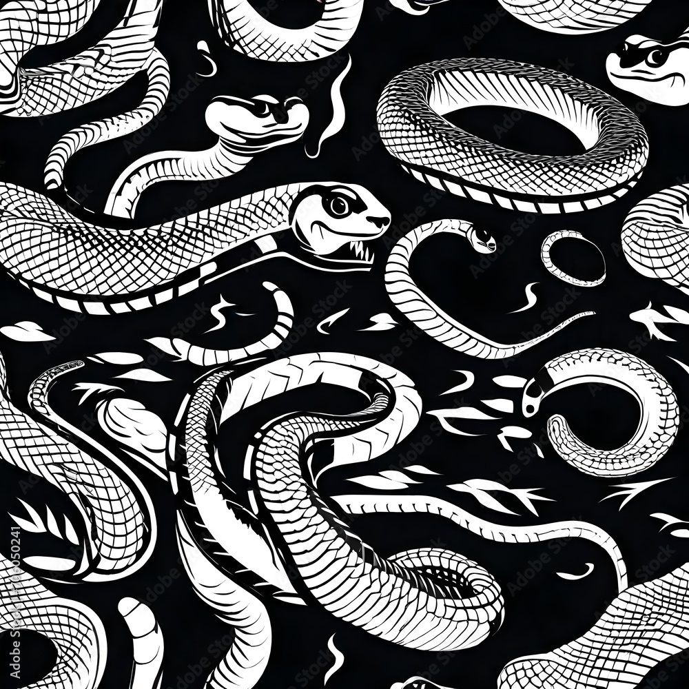a simple black vector style silhouette of snakes a simple black vector style silhouette of snakes