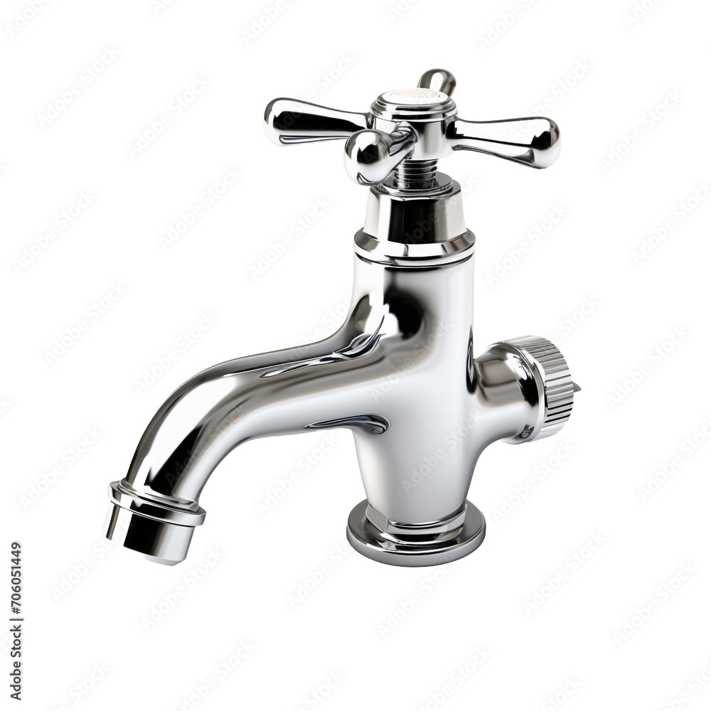Faucet isolated on transparent background Faucet isolated on transparent background