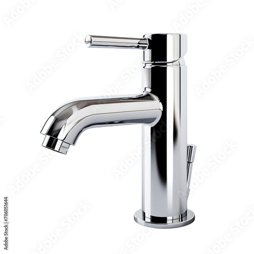 Faucet isolated on transparent background