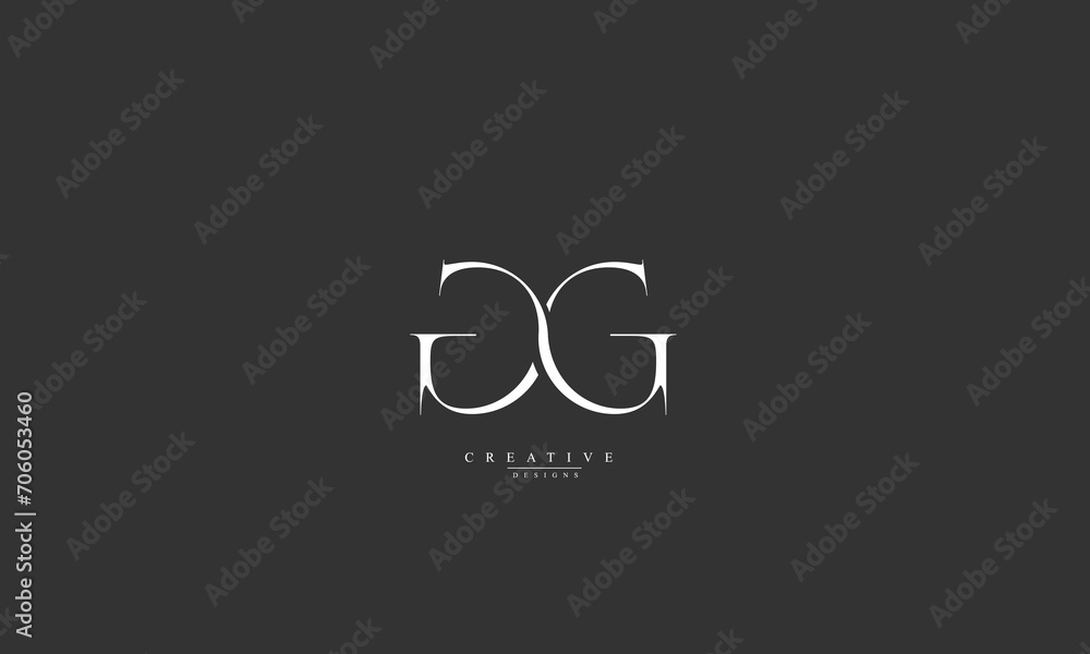 Alphabet letters Initials Monogram logo GG G Alphabet letters Initials Monogram logo GG G