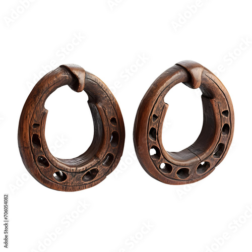 HORSE_SHOES isolated on white and transparent background