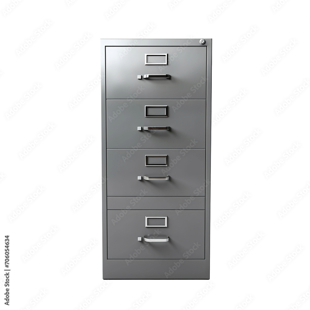 Filing cabinet isolated on transparent background Filing cabinet isolated on transparent background