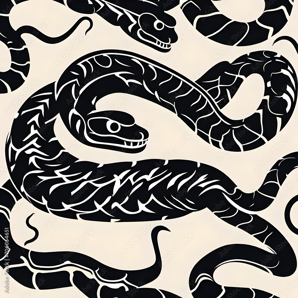 a simple black vector style silhouette of snakes a simple black vector style silhouette of snakes