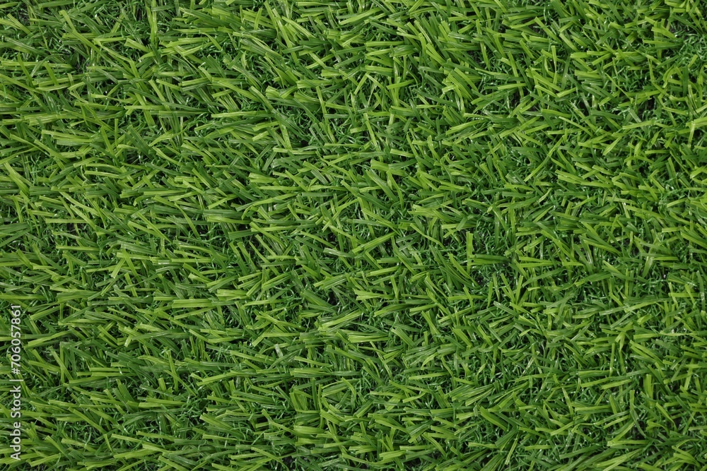 Green artificial grass as background, top view Green artificial grass as background, top view