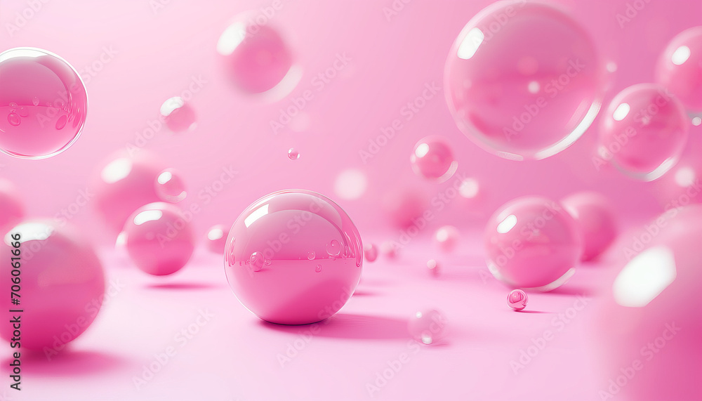Abstract Pink Bubble Wonderland: A Serene and Artistic Interpretation of Playful Spheres in a Pastel Dreamscape Abstract Pink Bubble Wonderland: A Serene and Artistic Interpretation of Playful Spheres in a Pastel Dreamscape