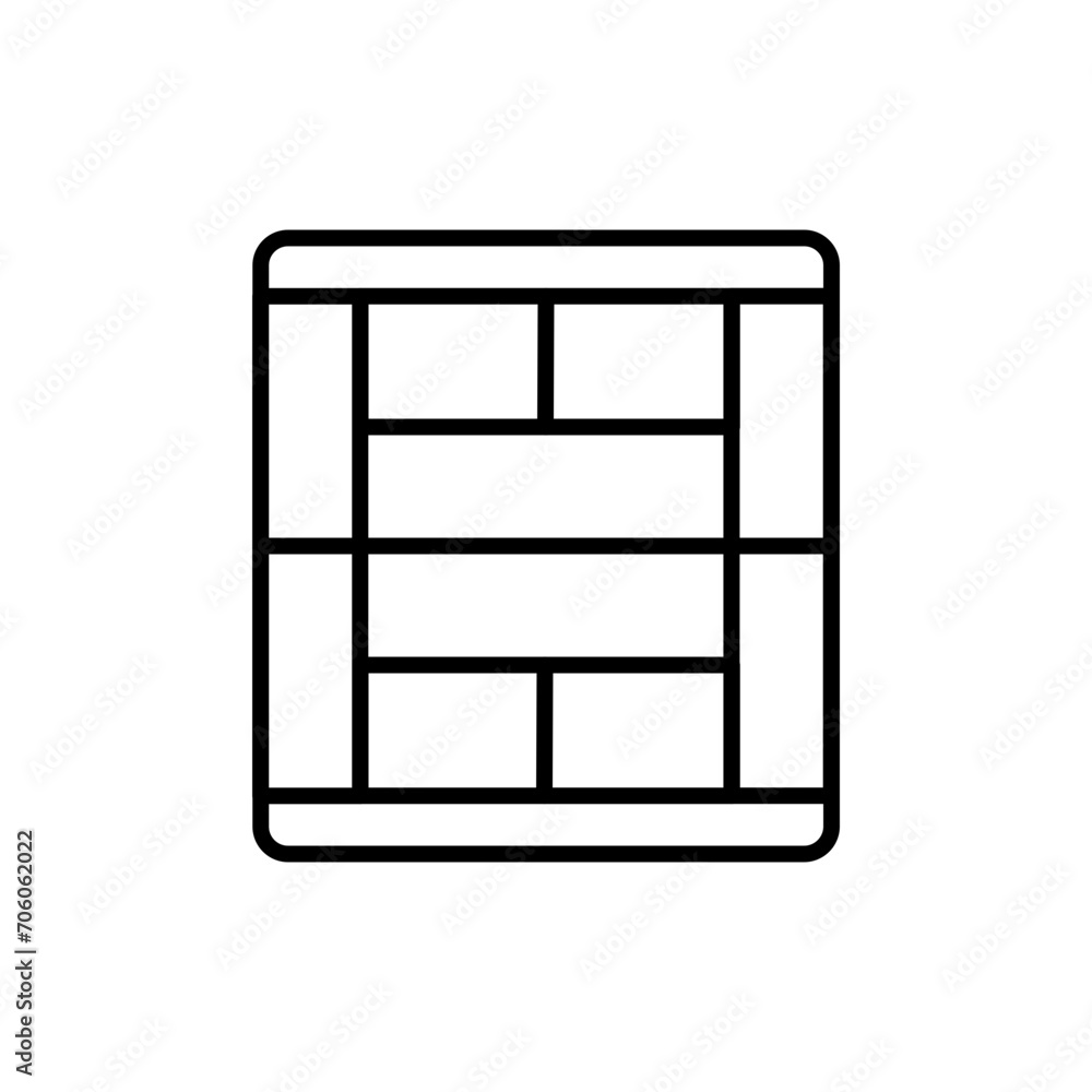 Badminton field outline icons, minimalist vector illustration ,simple transparent graphic element .Isolated on white background Badminton field outline icons, minimalist vector illustration ,simple transparent graphic element .Isolated on white background