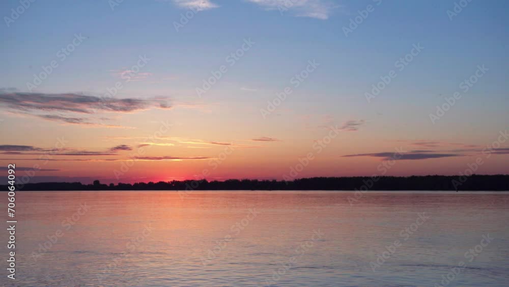 Before sunrise at the river with some clouds 7 Before sunrise at the river with some clouds 7