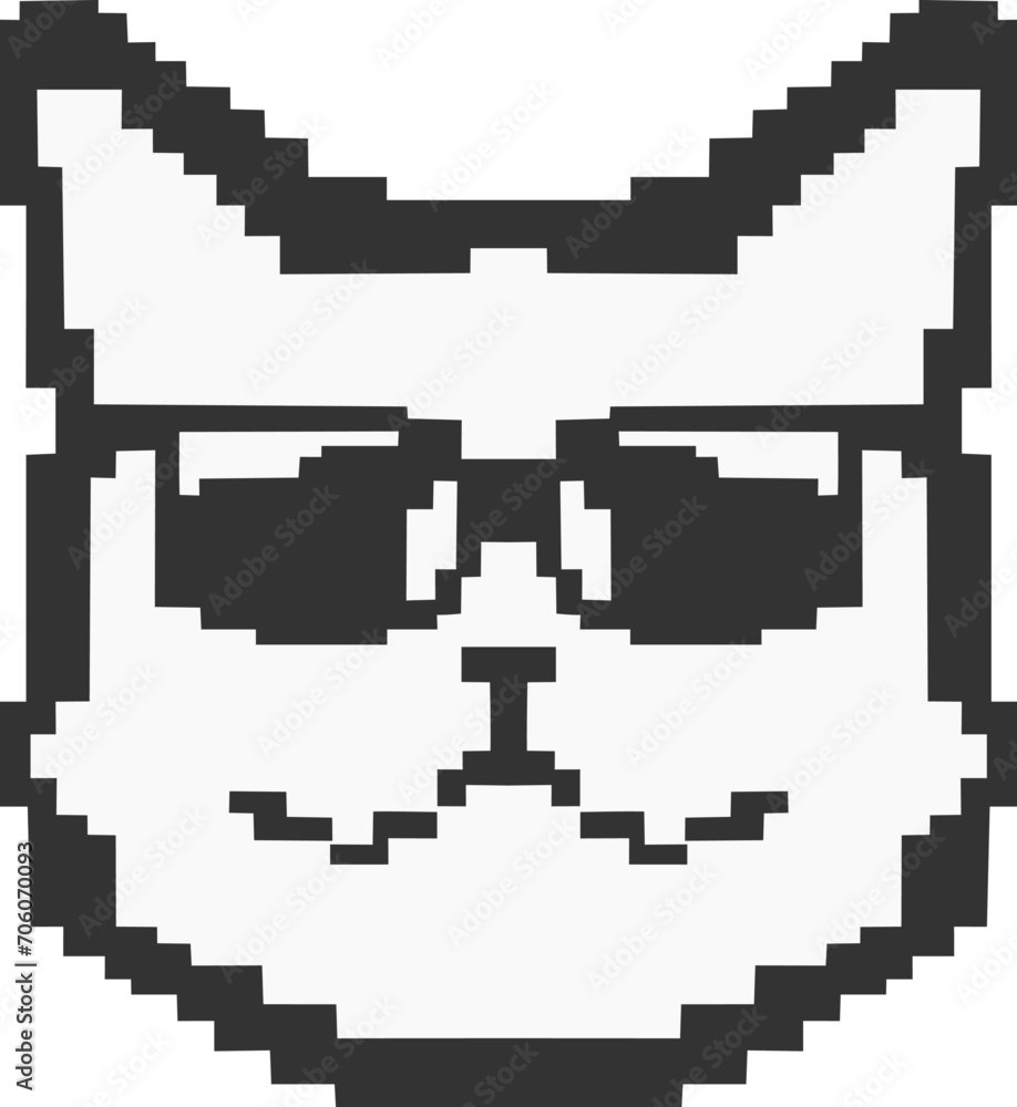 Cat pixel art Cat pixel art