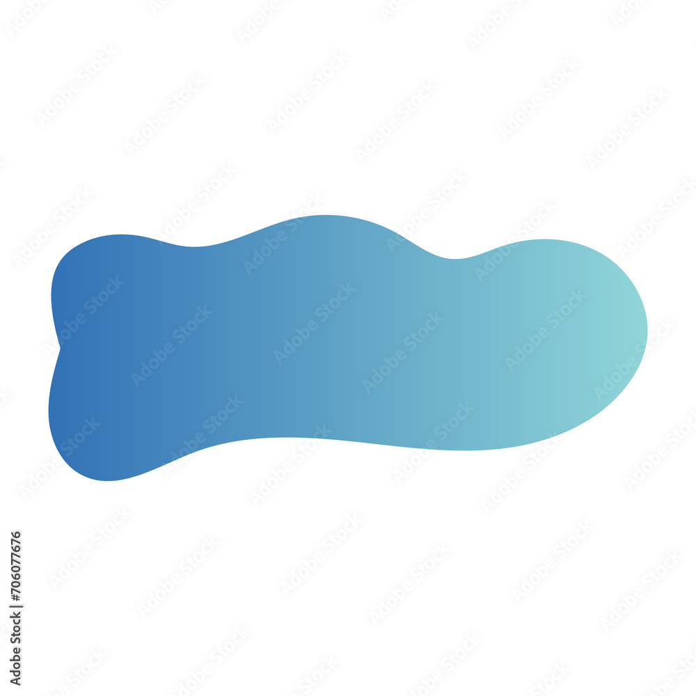 abstract blue shape element abstract blue shape element