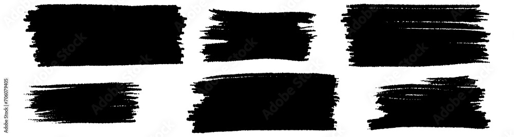 Set of ink brush strokes, brushes, lines, black paint, grungy. hand drawn graphic element isolated on white background. Set of ink brush strokes, brushes, lines, black paint, grungy. hand drawn graphic element isolated on white background.