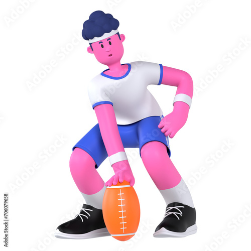American Football Boy Sport Game Competition