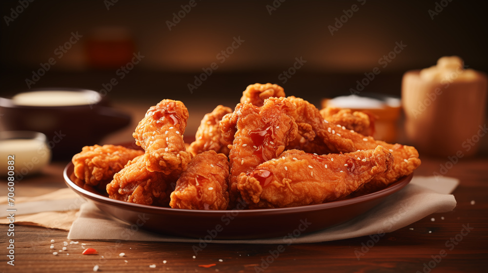 Delicious fried chicken pictures
Delicious fried chicken pictures