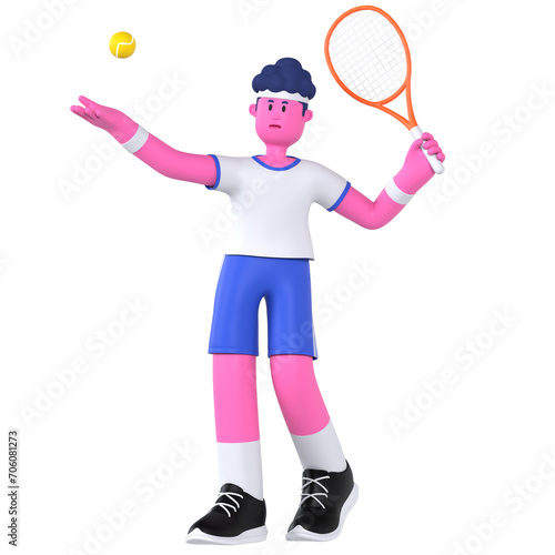 Tennis Boy Sport Game Competition