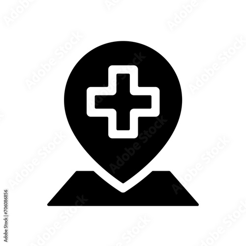 Hospital Location Icon