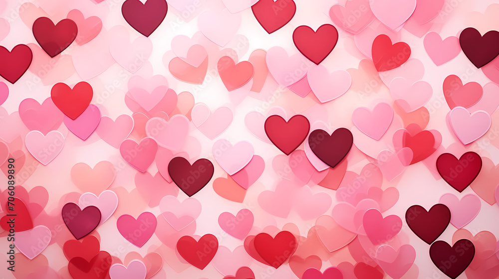 Valentine's Day, hearts, Valentine's Day background, wedding background, blank copy space