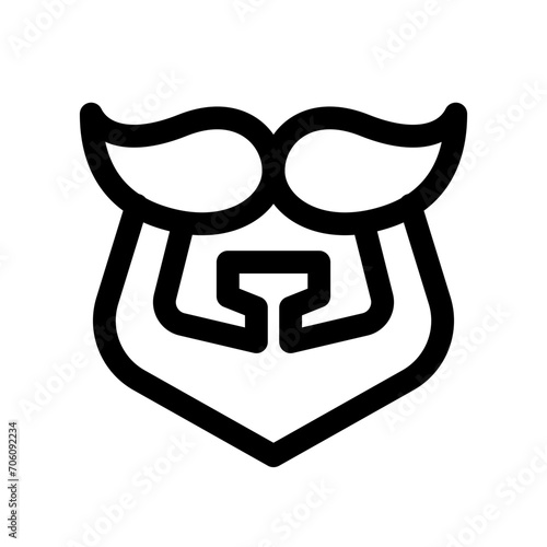 Beard Styling Icon