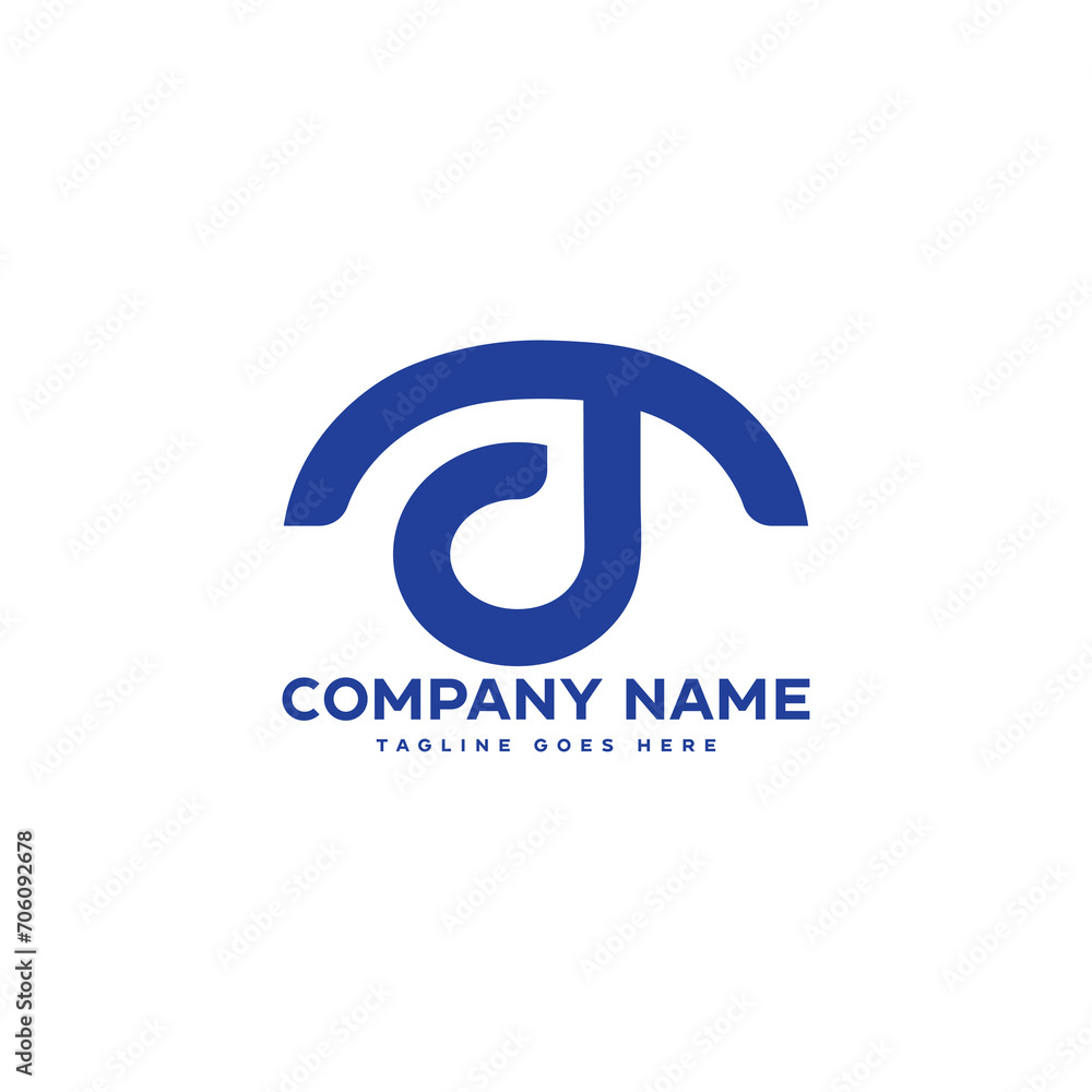 Alphabet letters Initials Monogram logo td, dt, t and d Alphabet letters Initials Monogram logo td, dt, t and d