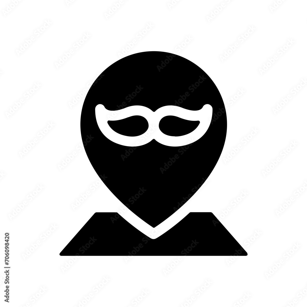 Barber Location Icon Barber Location Icon