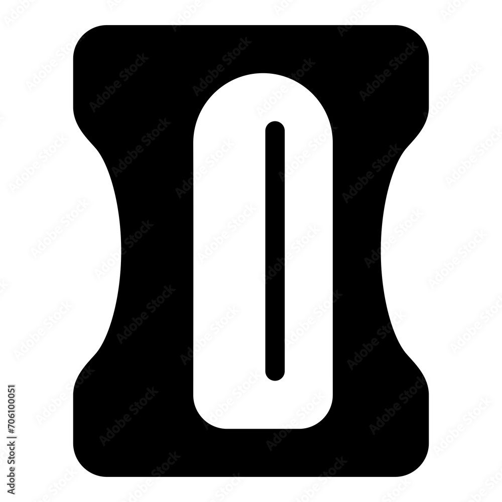 Sharpener icon for writing and drawing tools Sharpener icon for writing and drawing tools