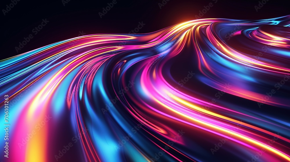 Abstract fluid liquid curved wave with copy space background Abstract fluid liquid curved wave with copy space background
