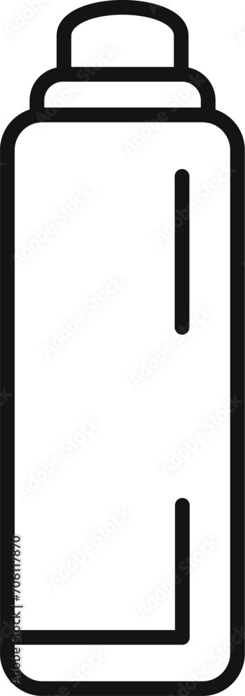Makeup sprayer icon outline vector. Asian routine. Skin mask patch Makeup sprayer icon outline vector. Asian routine. Skin mask patch