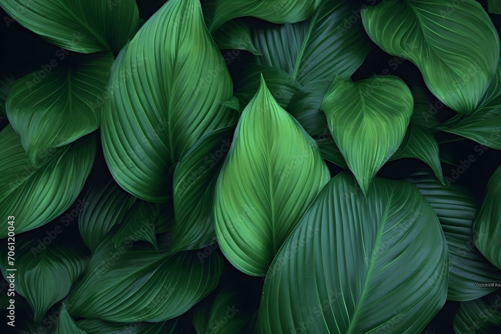 Lush Green Leaves, Nature’s Beauty Unleashed