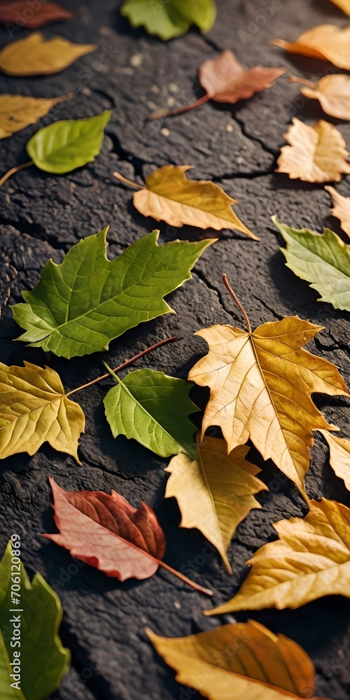 Falling leaves wallpaper Falling leaves wallpaper
