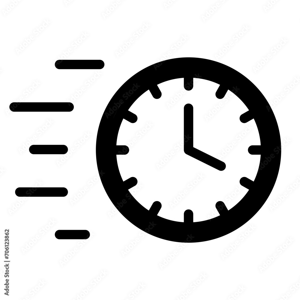 fast time clock icon fast time clock icon