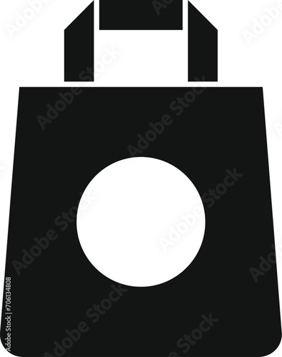 Pack food icon simple vector. Street snack unhealthy. Snack cook