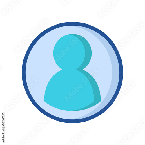 profile icon design vector template