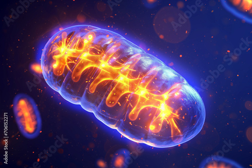 Mitochondria Illustration photo