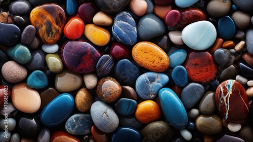 Beautiful Colorful stones beautiful background