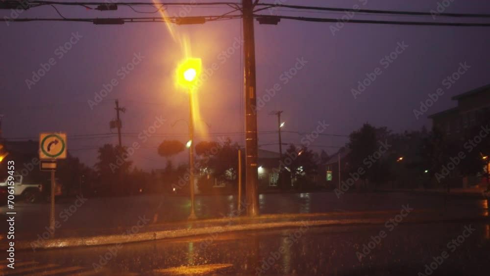 Lightning in a parking lot Lightning in a parking lot