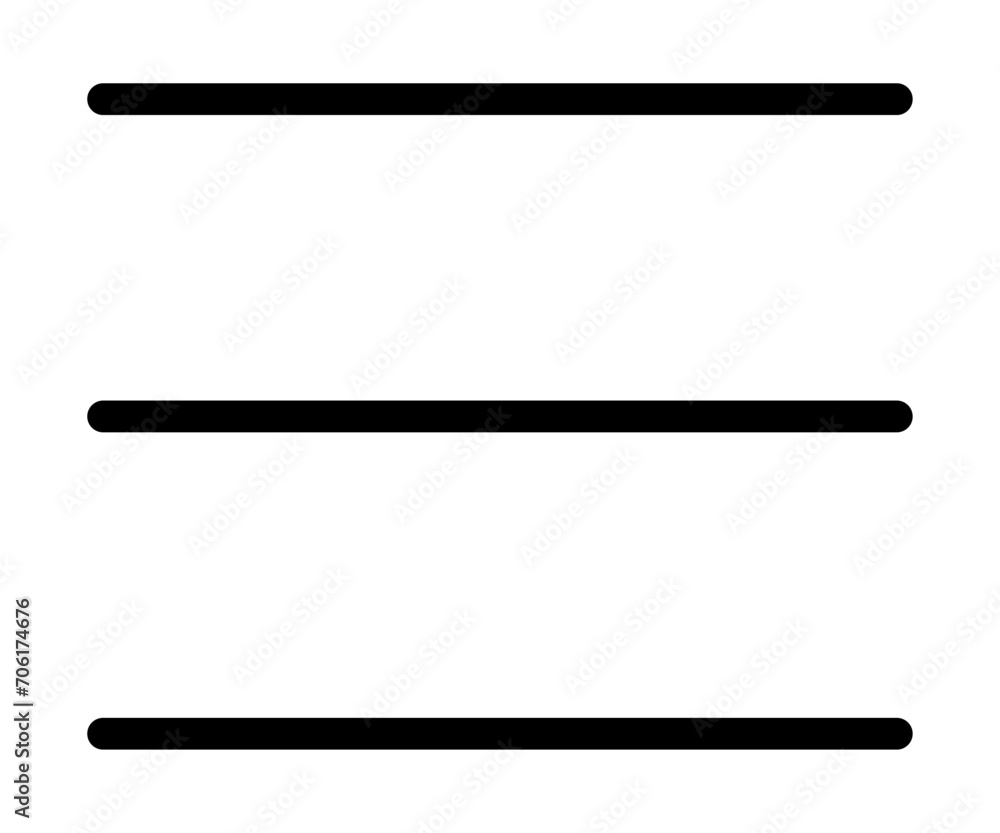 expand Menu icon, menu button of the three horizontal lines icon. vector isolated on white background. modern and simple design. expand Menu icon, menu button of the three horizontal lines icon. vector isolated on white background. modern and simple design.