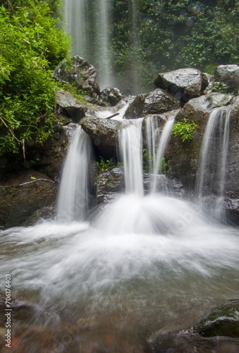 beautiful short waterfall