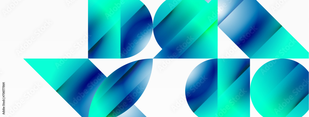 Minimalism meets gradient allure. Geometric shapes intertwine in a tranquil backdrop. Subtle hues meld, creating serene yet dynamic canvas, testament to modern aesthetics Minimalism meets gradient allure. Geometric shapes intertwine in a tranquil backdrop. Subtle hues meld, creating serene yet dynamic canvas, testament to modern aesthetics