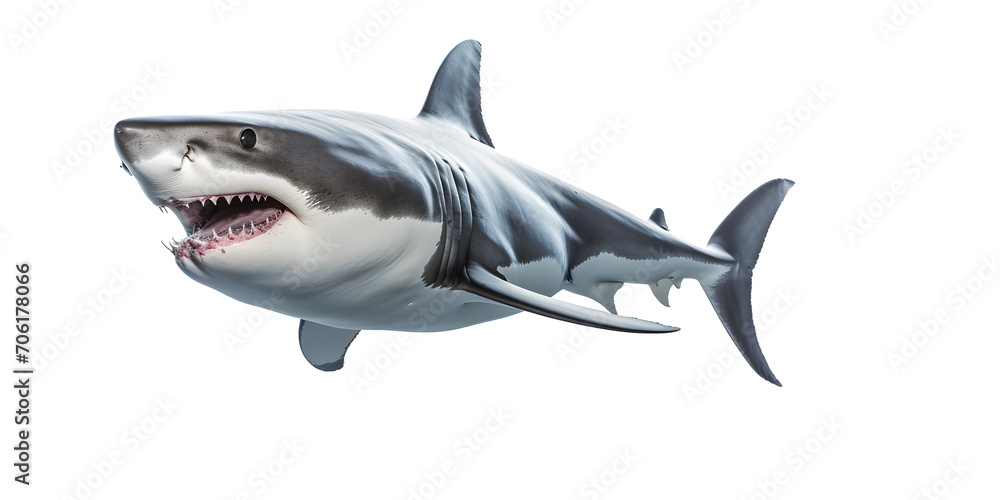 Fototapeta premium shark，png