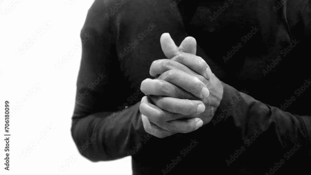 praying to god with hands together on white background with people stock video stock footage praying to god with hands together on white background with people stock video stock footage
