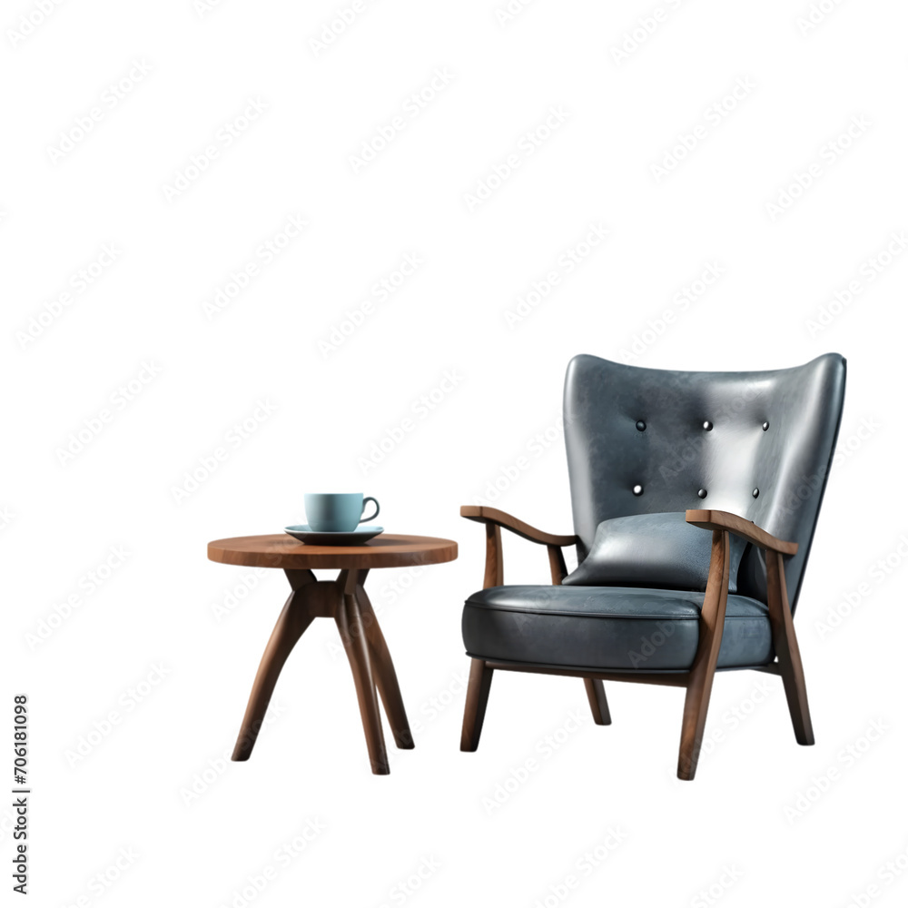 chair with a table chair with a table