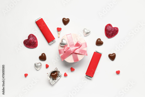 Valentine's day gift box wi...