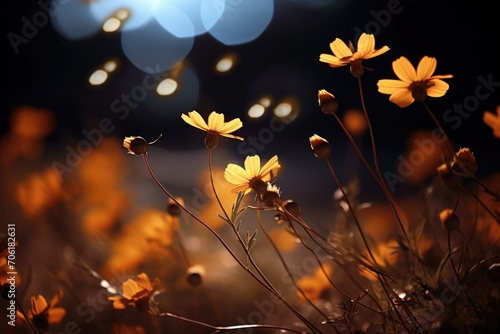 Harvest Moon Magic: Shoot flowers under the glow of a full moon.