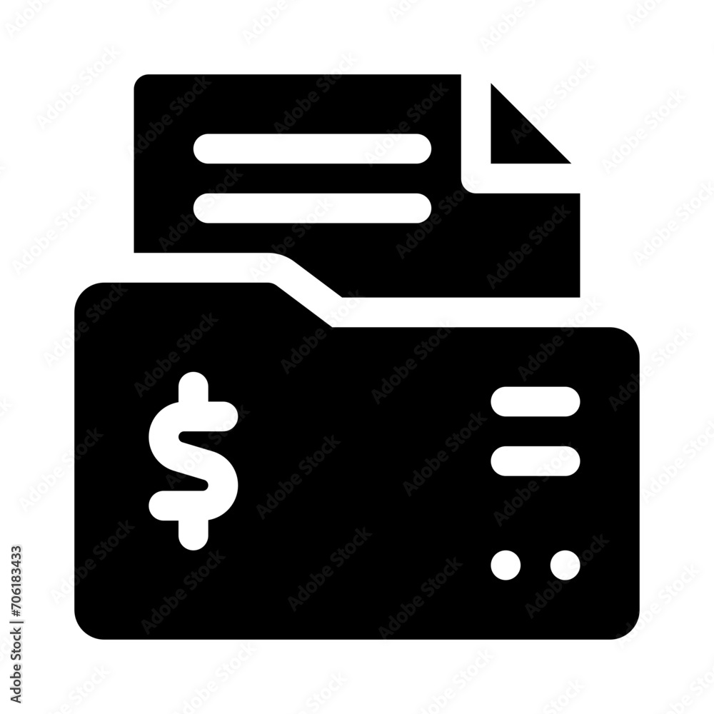 folder glyph icon folder glyph icon