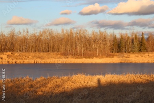 Sunset Glow On The Land