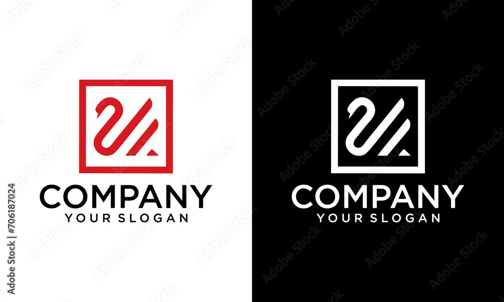 Creative Swan line style logo icon design template flat vector Creative Swan line style logo icon design template flat vector
