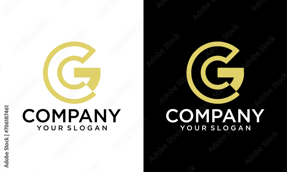 CG Logo, CG Monogram, Initial CG Logo, Letter CG Logo, Creative Icon, Modern, Vector CG Logo, CG Monogram, Initial CG Logo, Letter CG Logo, Creative Icon, Modern, Vector