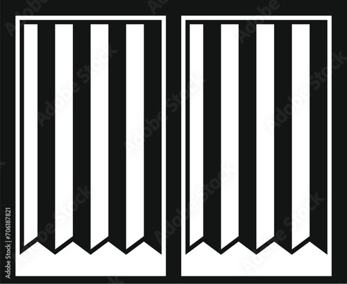Vote election place icon simple vector. Ballot room. Protest decision