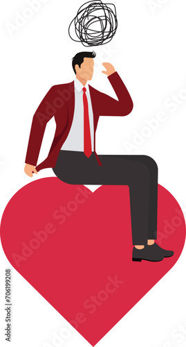 Loneliness, Solitude, Contemplation, Depression Sadness, Businessman