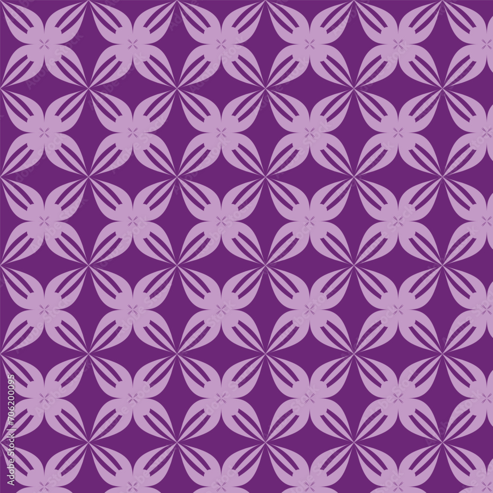 Symmetrical Elegance: Seamless Floral Abstract Pattern Design Symmetrical Elegance: Seamless Floral Abstract Pattern Design