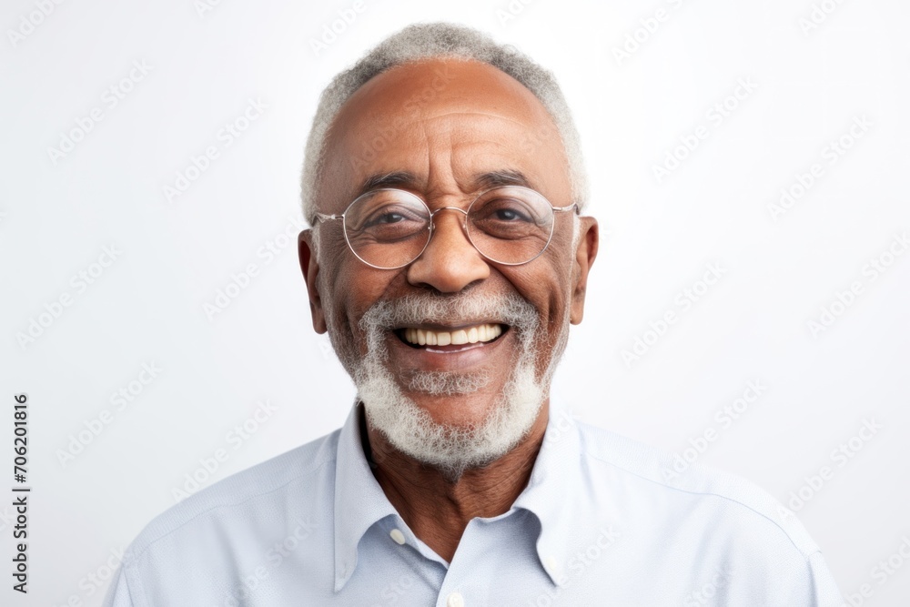 Elderly man smiling happy face portrait Elderly man smiling happy face portrait